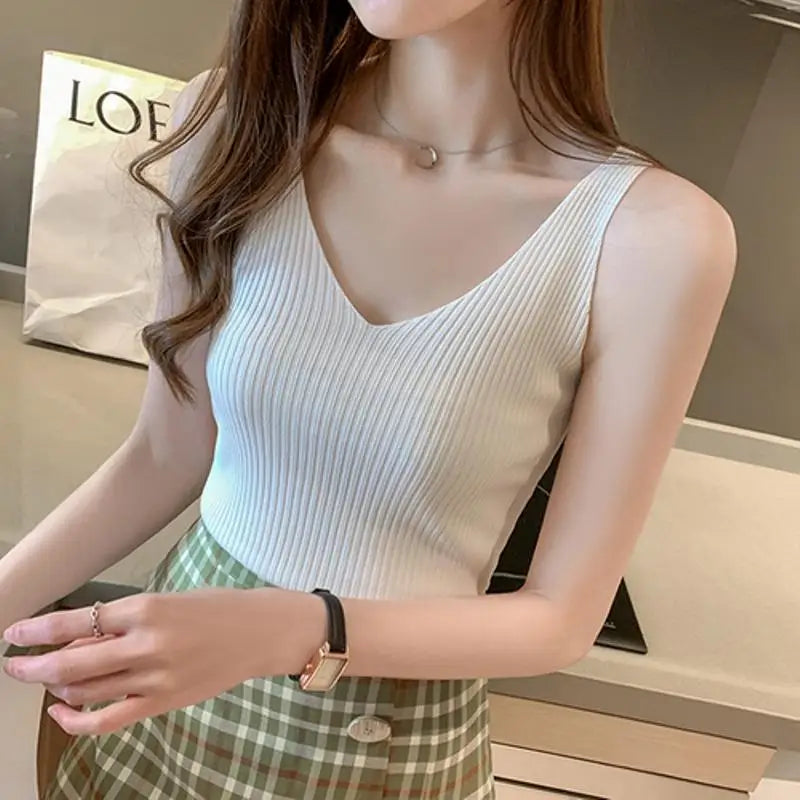 CAMIS TEES ICE SILK TANK TOP
