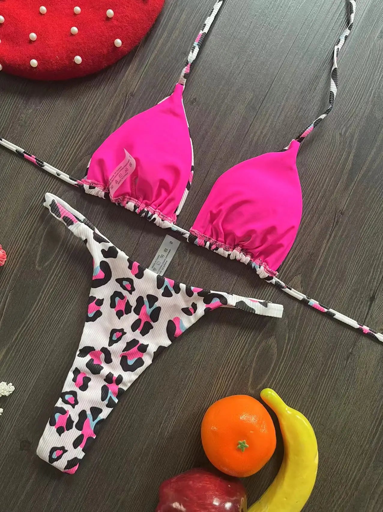 BATHING SUIT WITH FLORAL PRINTS BEACHWEAR
