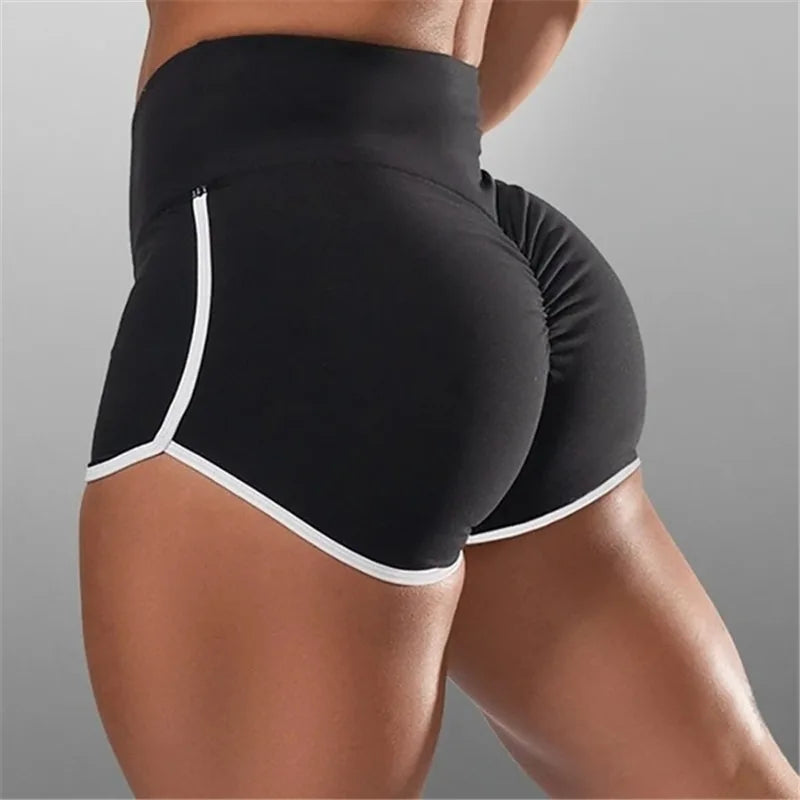LOW WAIST STRETCHY SKINNY SLIM SHORTS