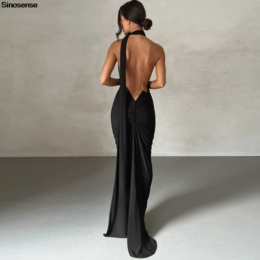 RUCHED SLIM BODYCON DRESS