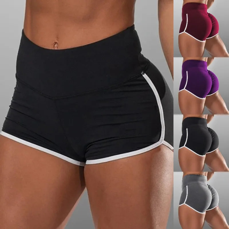 LOW WAIST STRETCHY SKINNY SLIM SHORTS