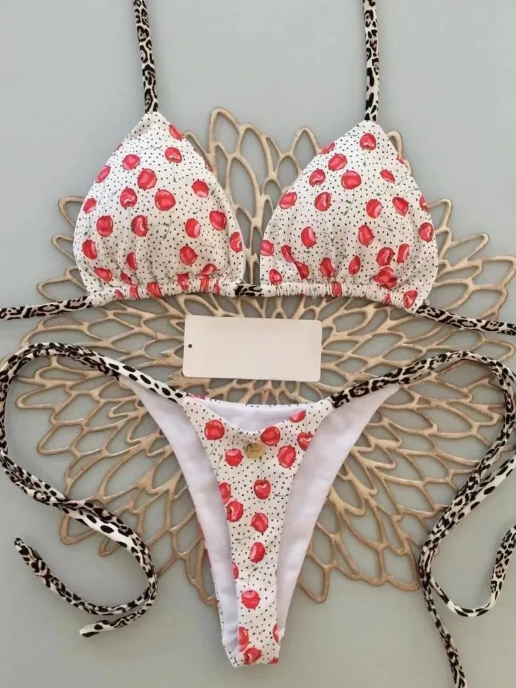 BATHING SUIT WITH FLORAL PRINTS BEACHWEAR