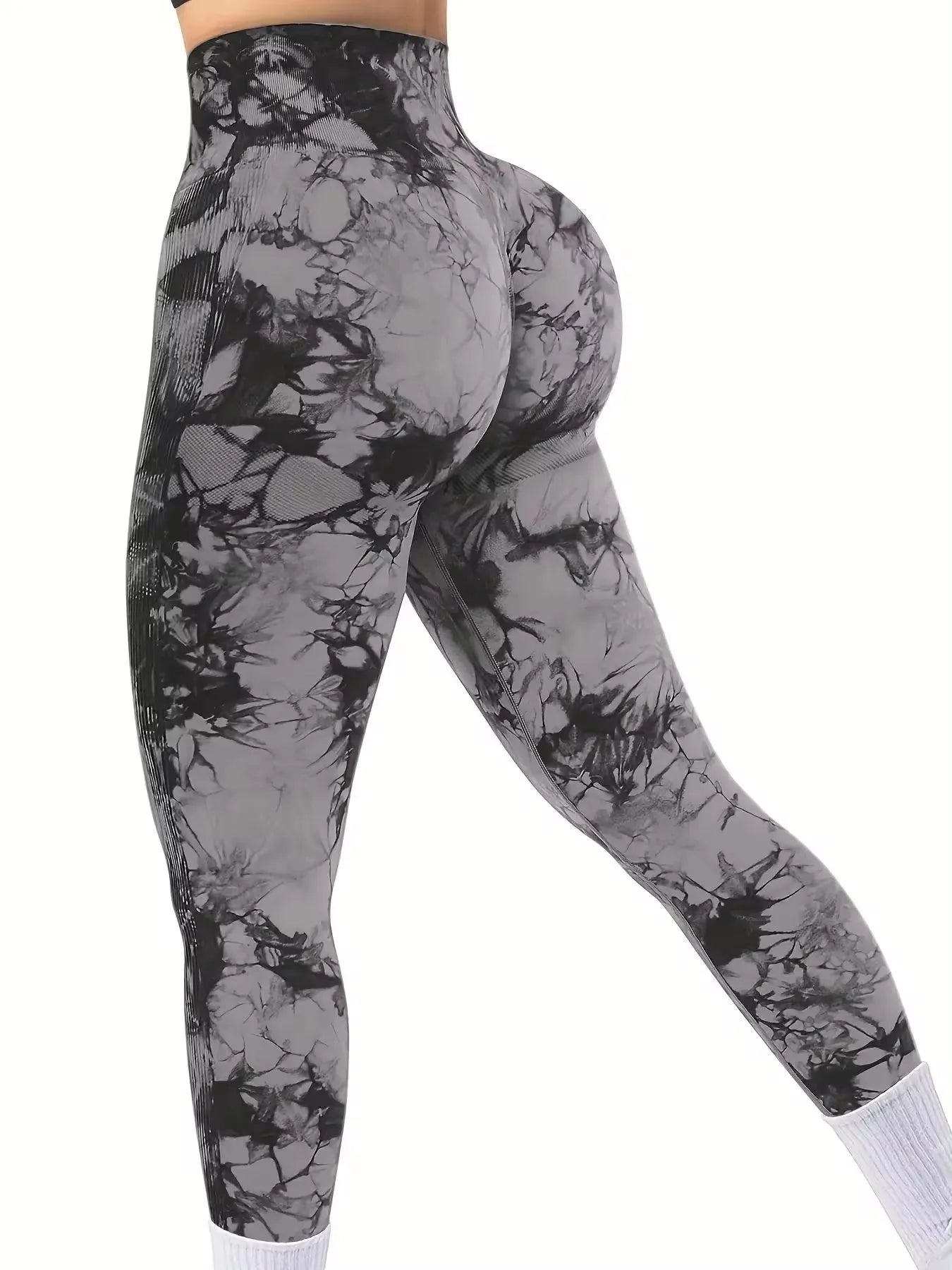 PRINTED YOGA PANT TIGHTS FOR WORKOUT GYM WEAR